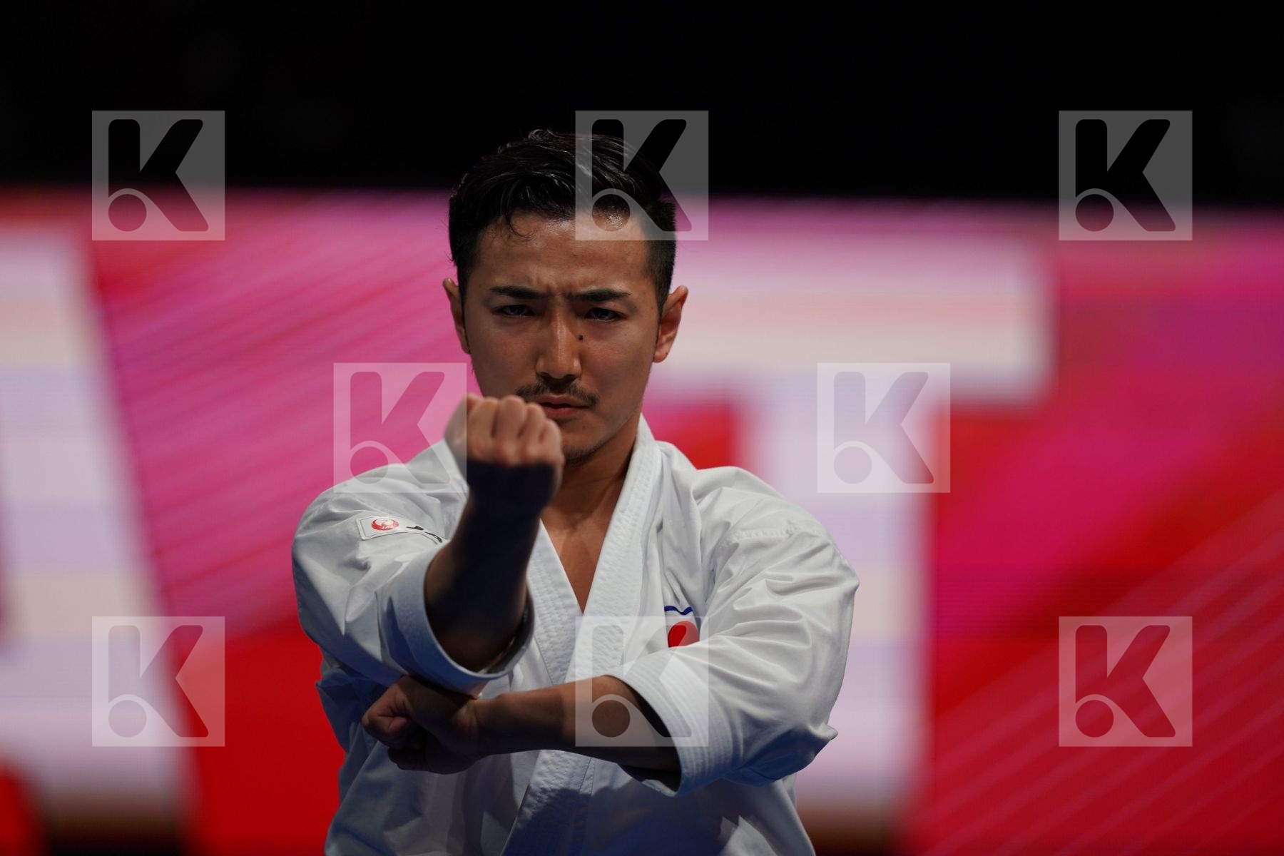 MOTO KAZUMASA (JAPAN) in Senior Male Kata - Bronze bout