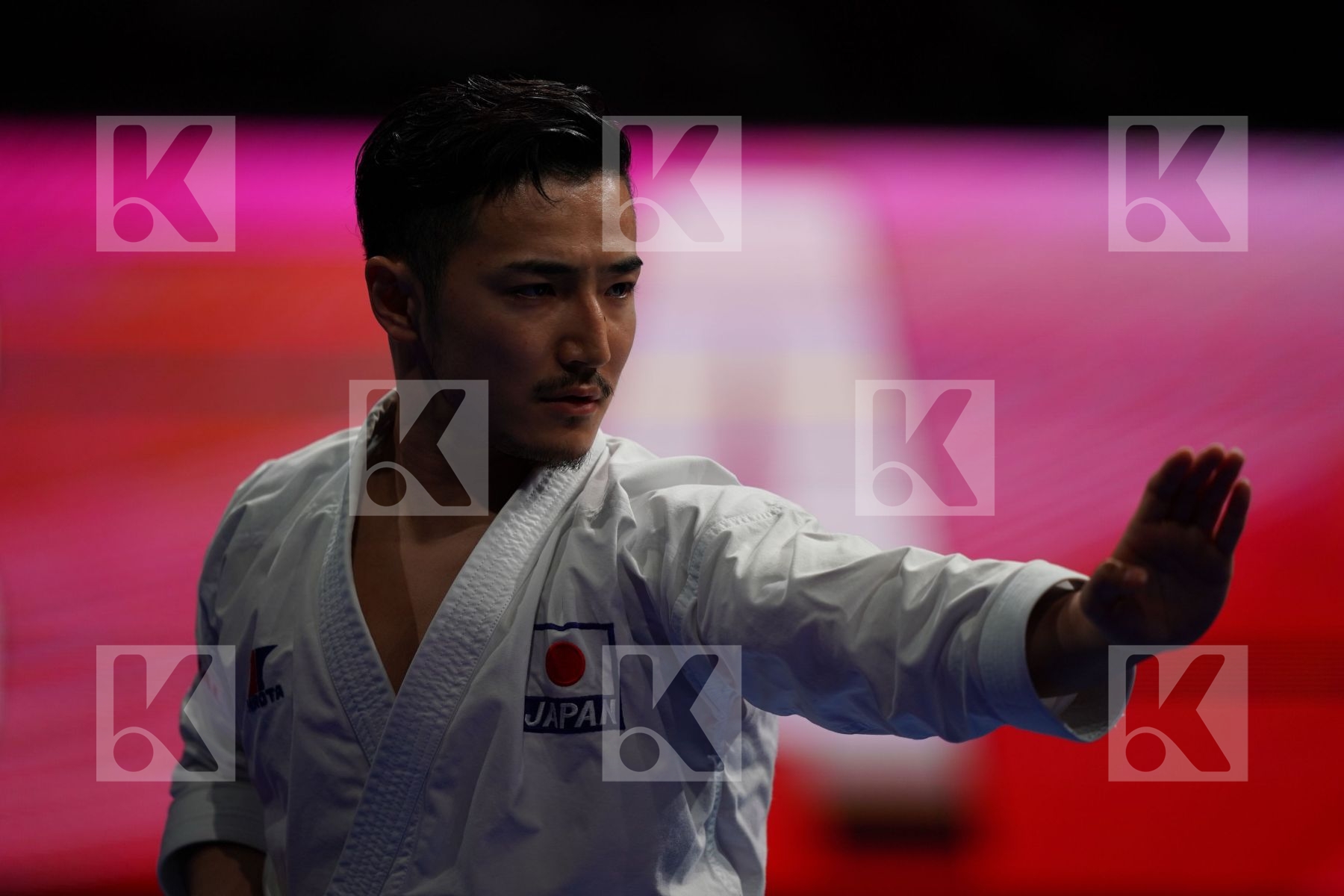 MOTO KAZUMASA (JAPAN) in Senior Male Kata - Bronze bout
