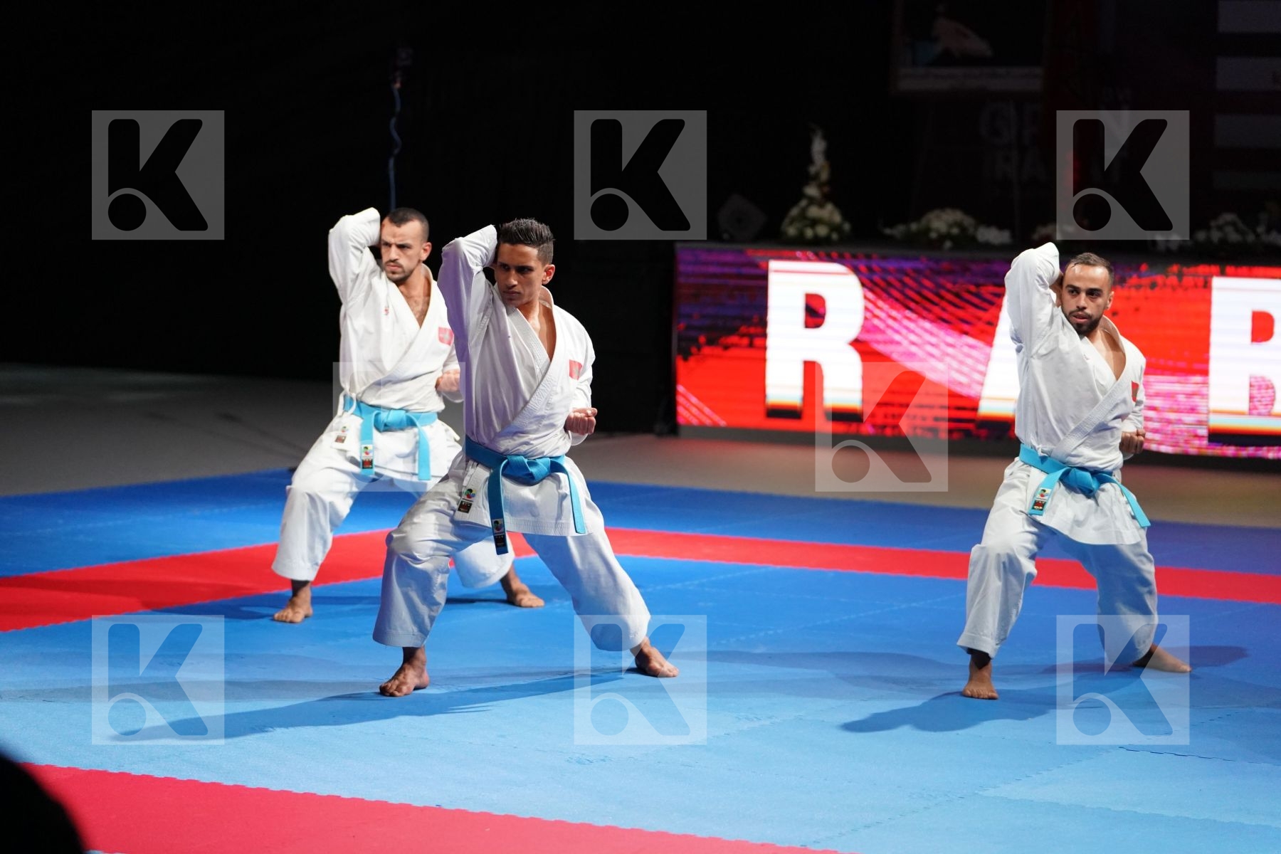 MOROCCO in Senior Team Male Kata - Bronze bout