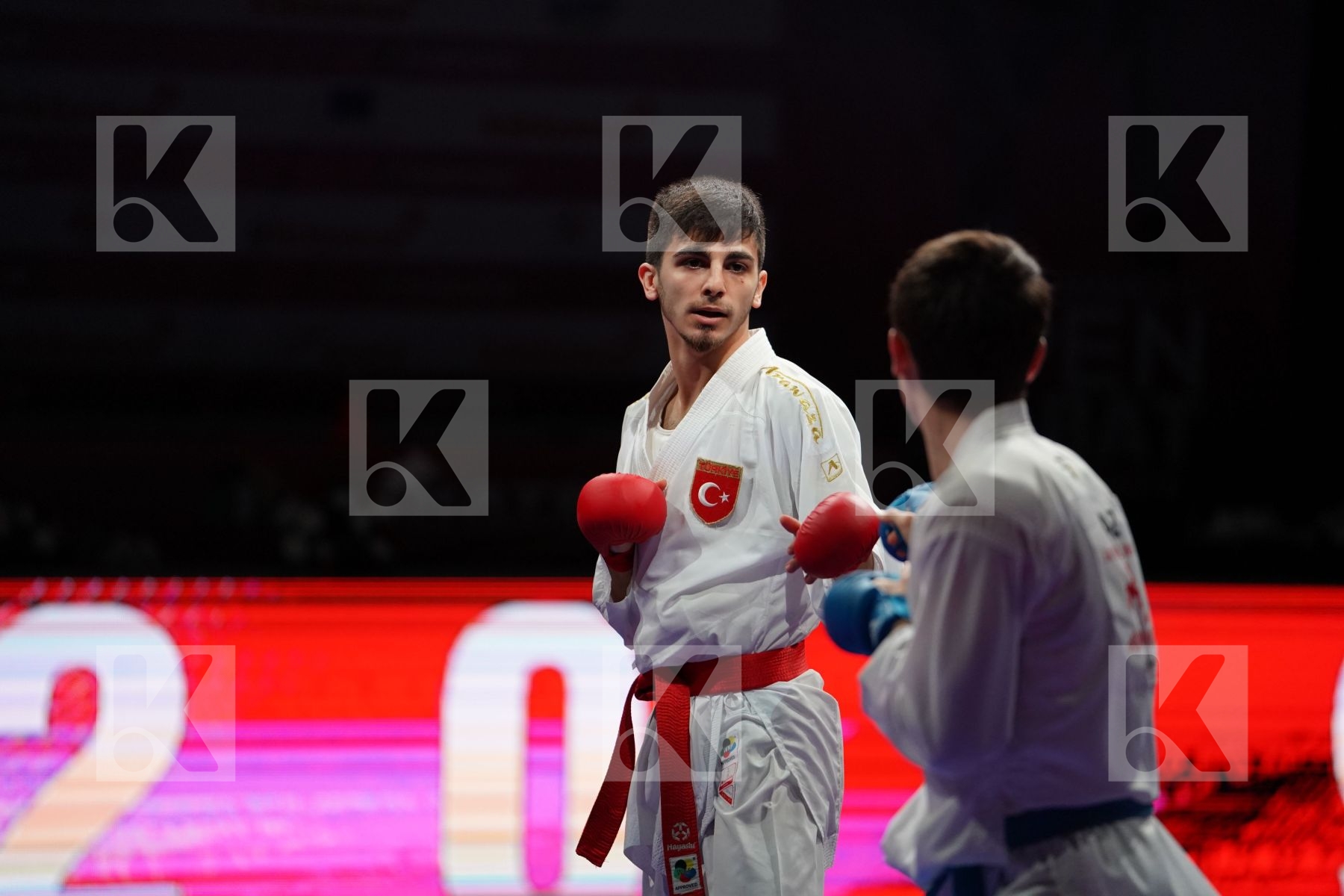 SAMDAN ERAY (TURKEY) VS ASSADILOV DARKHAN (KAZAKHSTAN) in Senior Kumite -60 Kg - Gold bout