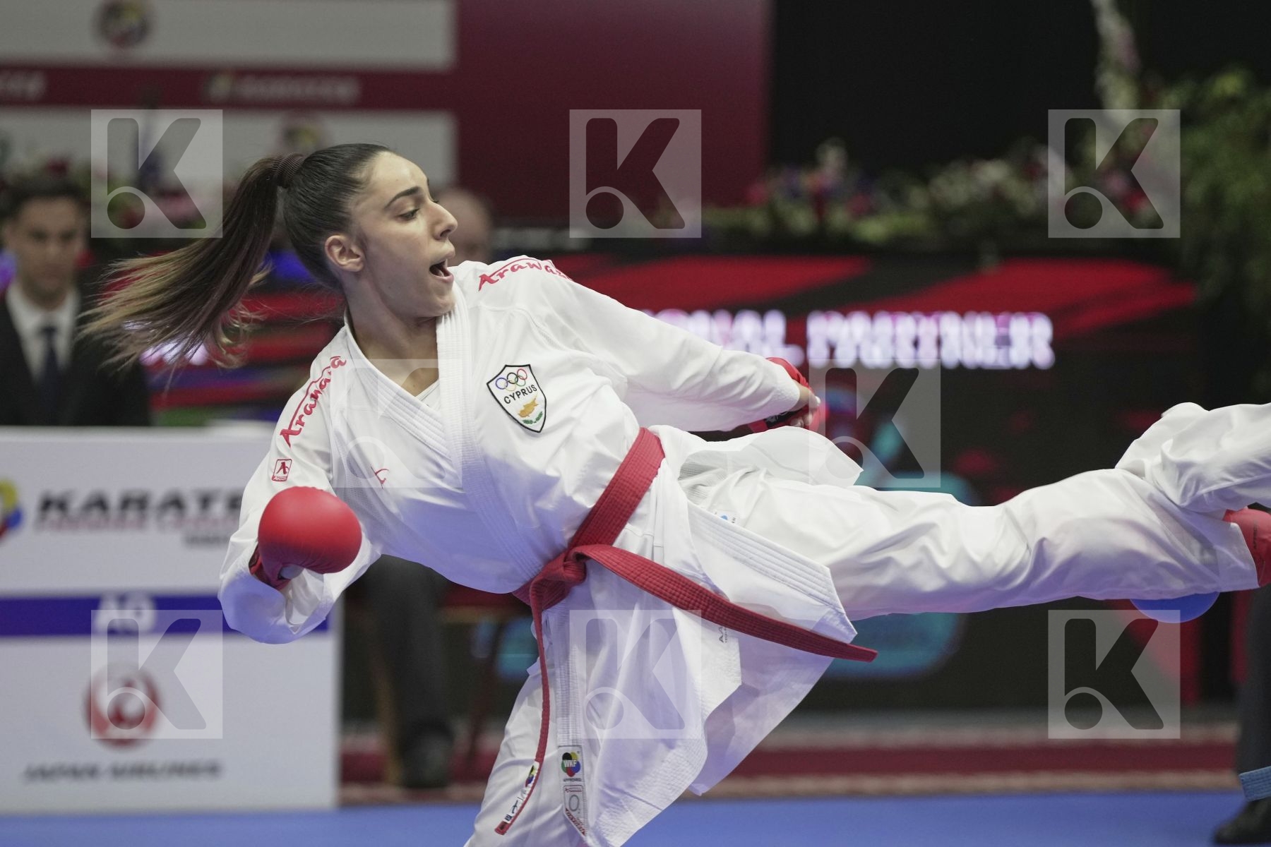 Kumite bronze bout featuring salazar yorgelis & KONTOU IRENE