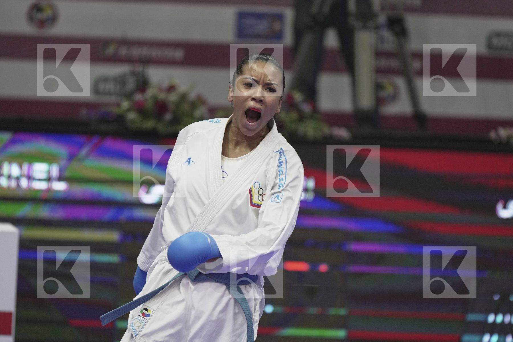 Kumite bronze bout featuring salazar yorgelis & KONTOU IRENE