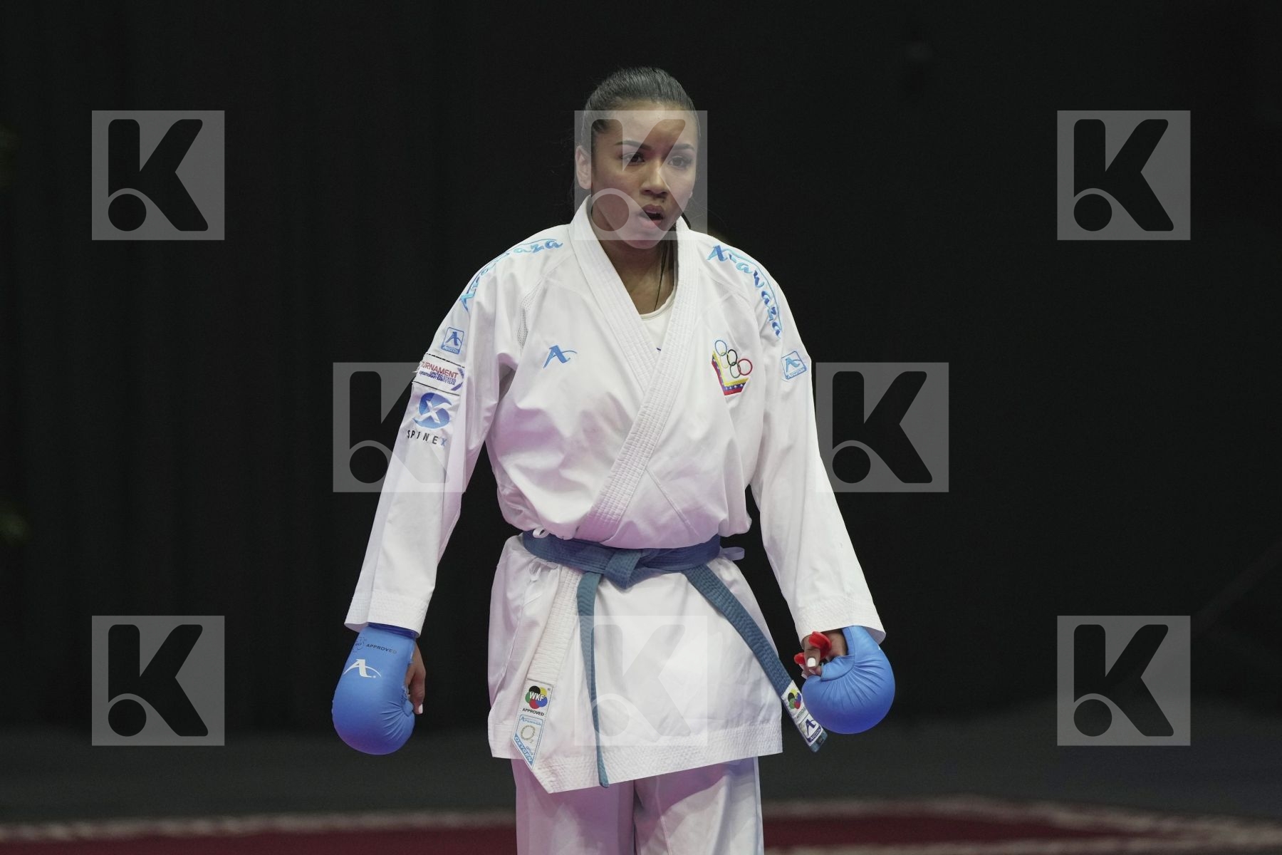 Kumite bronze bout featuring salazar yorgelis & KONTOU IRENE