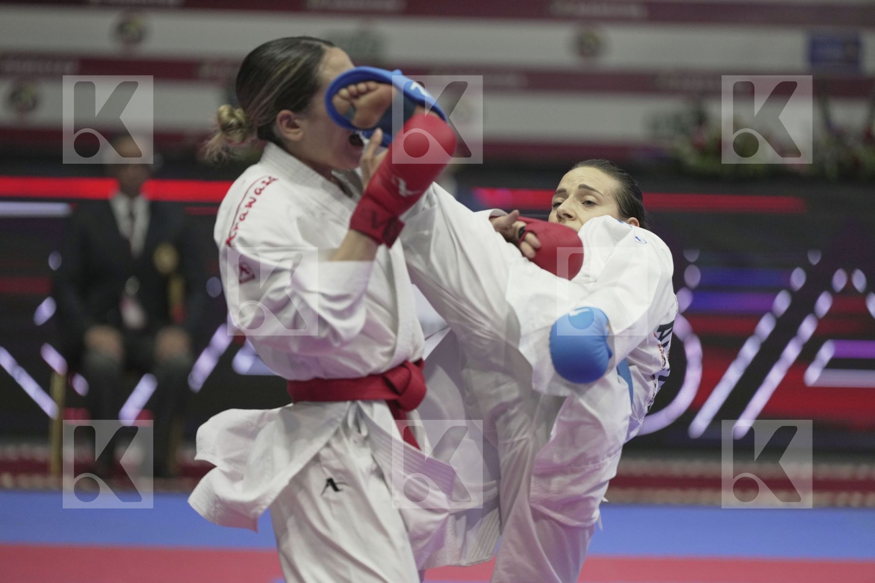 Kumite bronze bout featuring AGUS ASIA & PLANK BETTINA