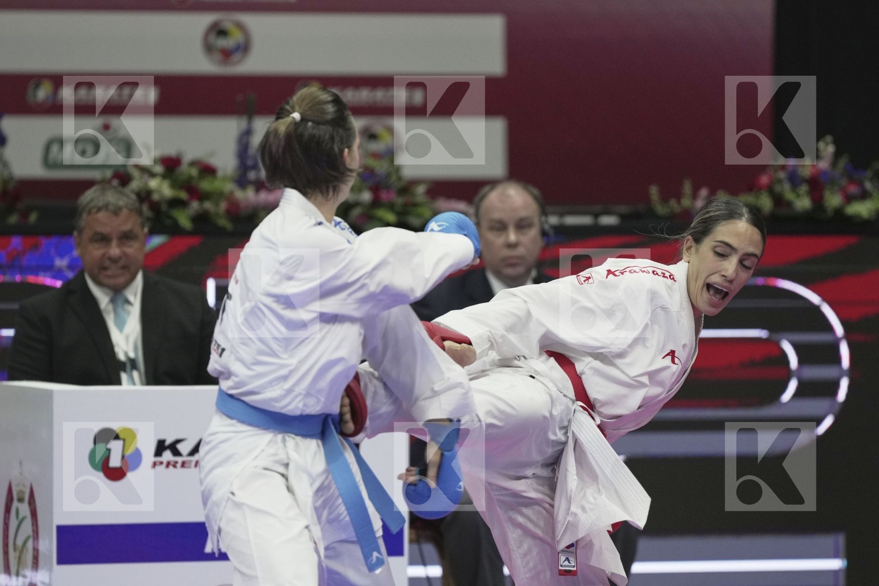 Kumite bronze bout featuring AGUS ASIA & PLANK BETTINA