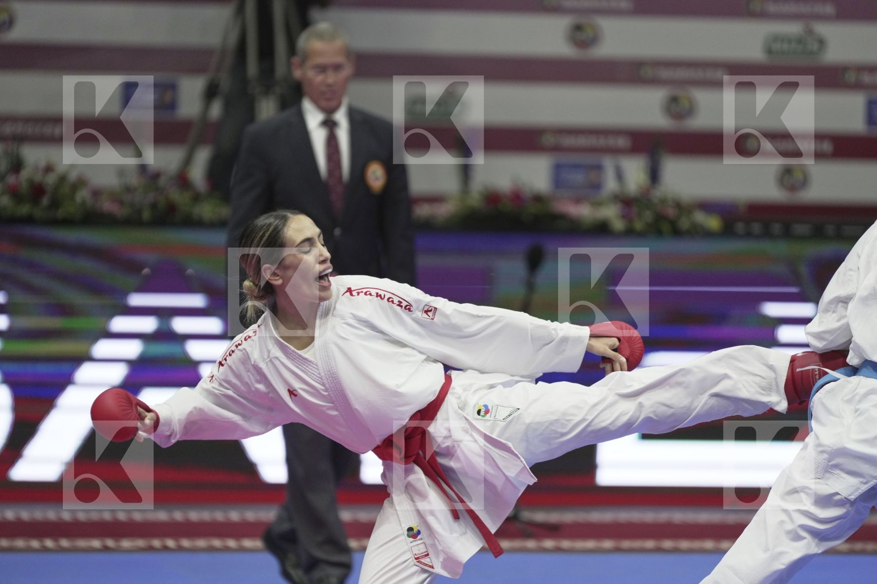 Kumite bronze bout featuring AGUS ASIA & PLANK BETTINA