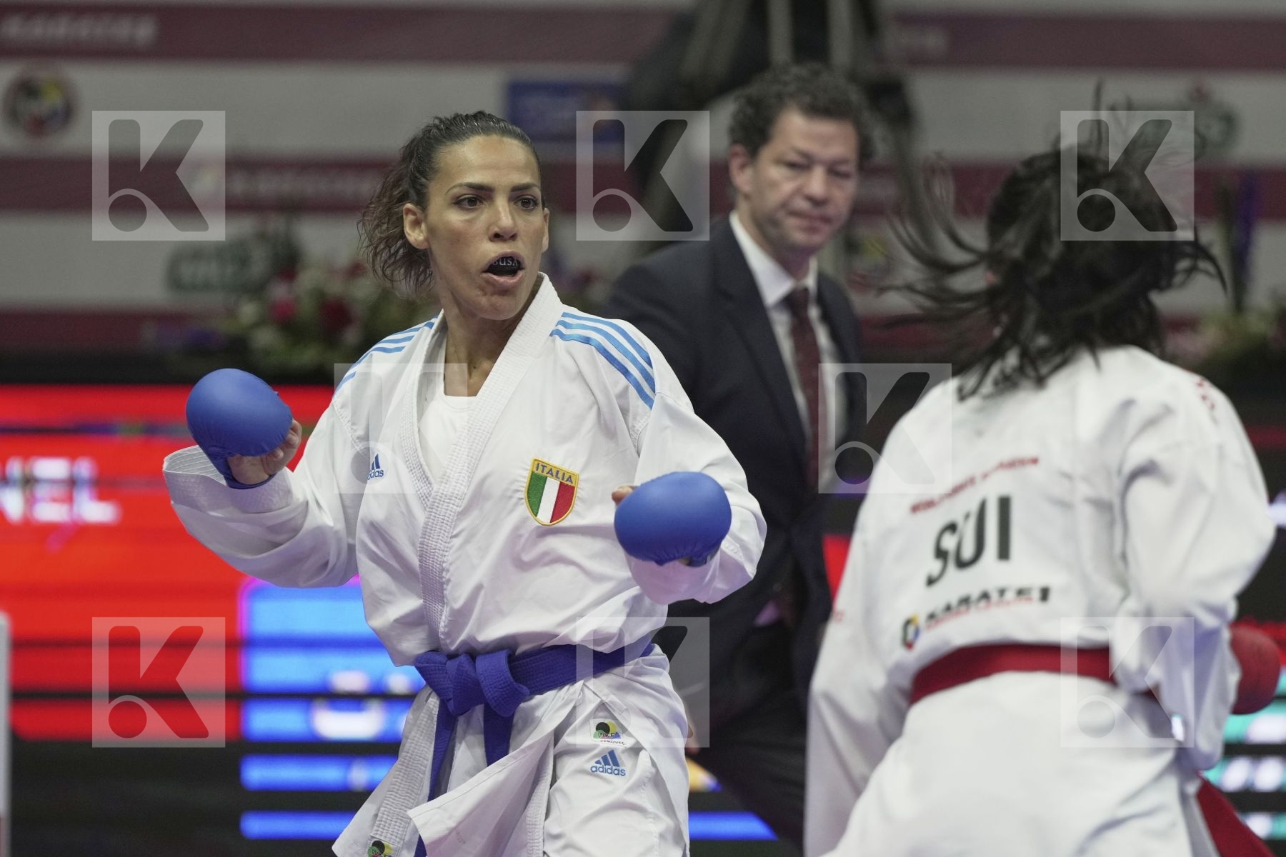 Kumite bronze bout featuring SCHAERER MAYA & busa lorena