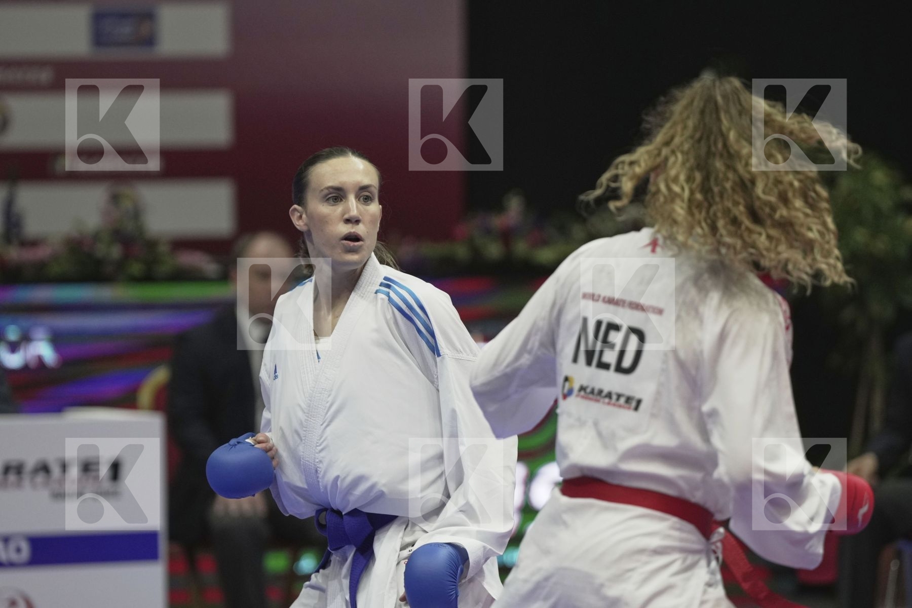 Kumite bronze bout featuring SNEL LYNN & Angelucci Giulia