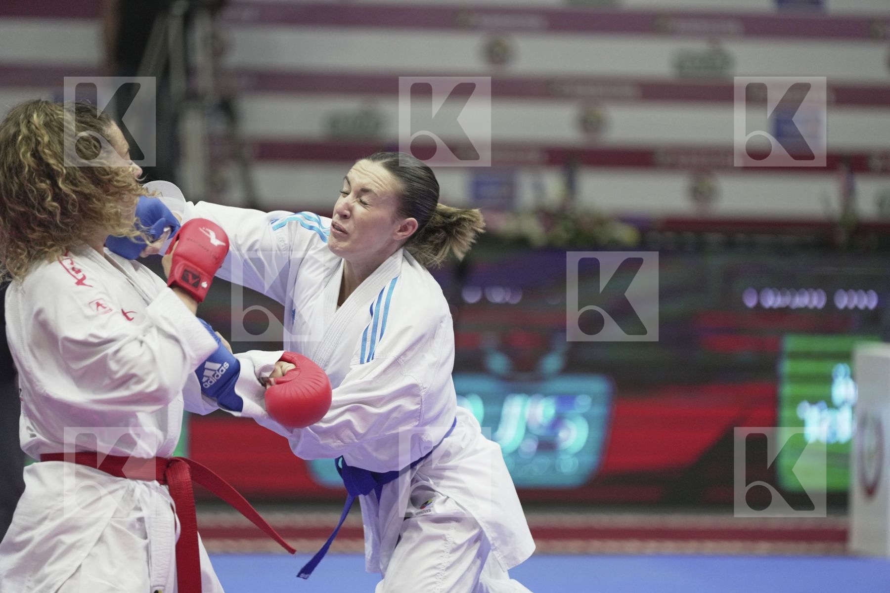 Kumite bronze bout featuring SNEL LYNN & Angelucci Giulia