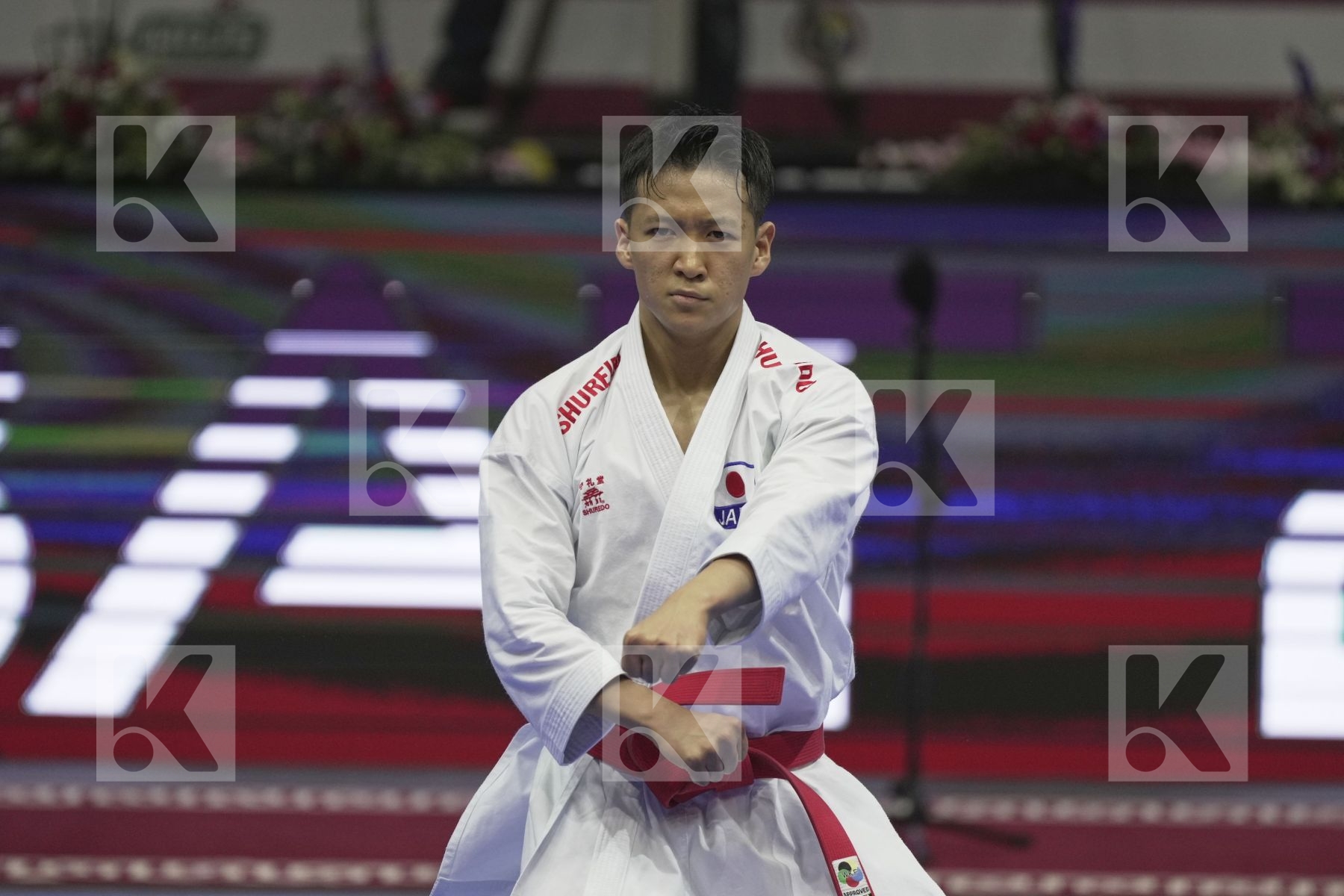 Kata bronze bout featuring ABE SAKICHI