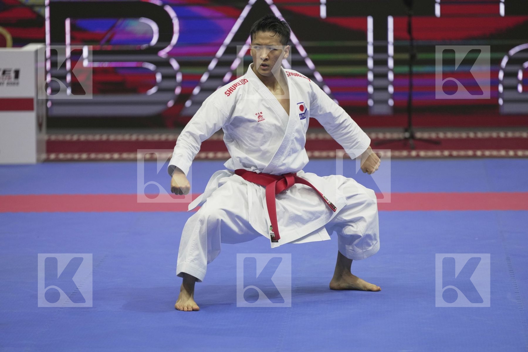Kata bronze bout featuring ABE SAKICHI