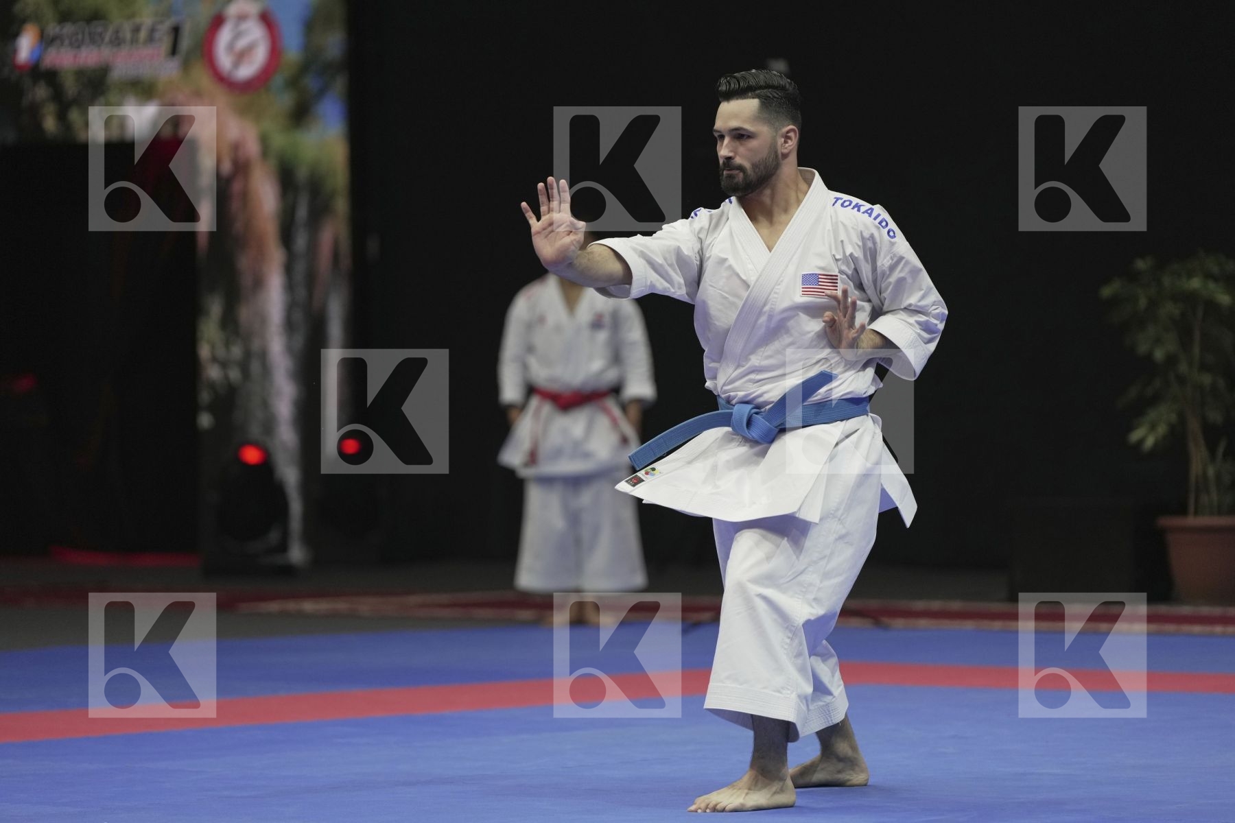 Kata bronze bout featuring Torres Gutierrez Ariel