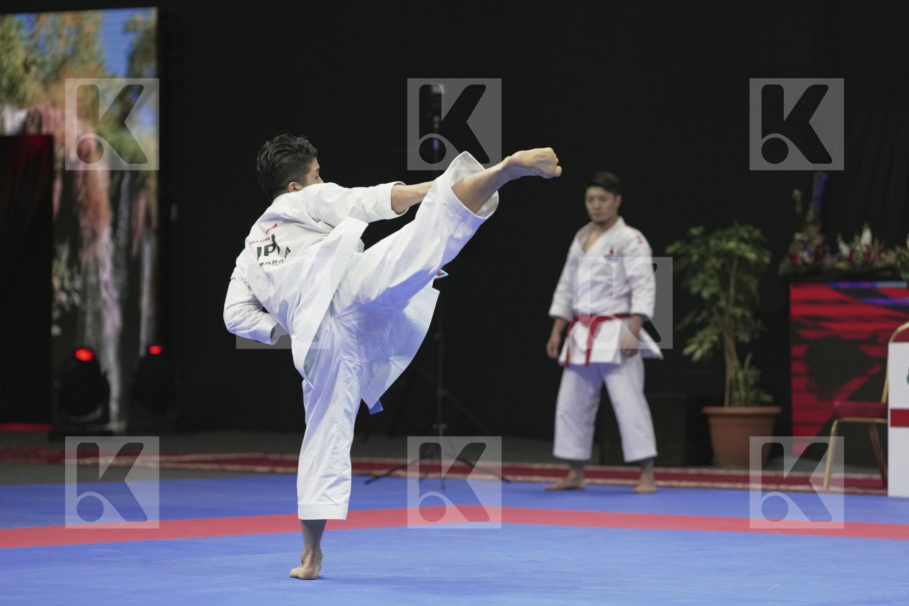 Kata bronze bout featuring Nishiyama Kakeru