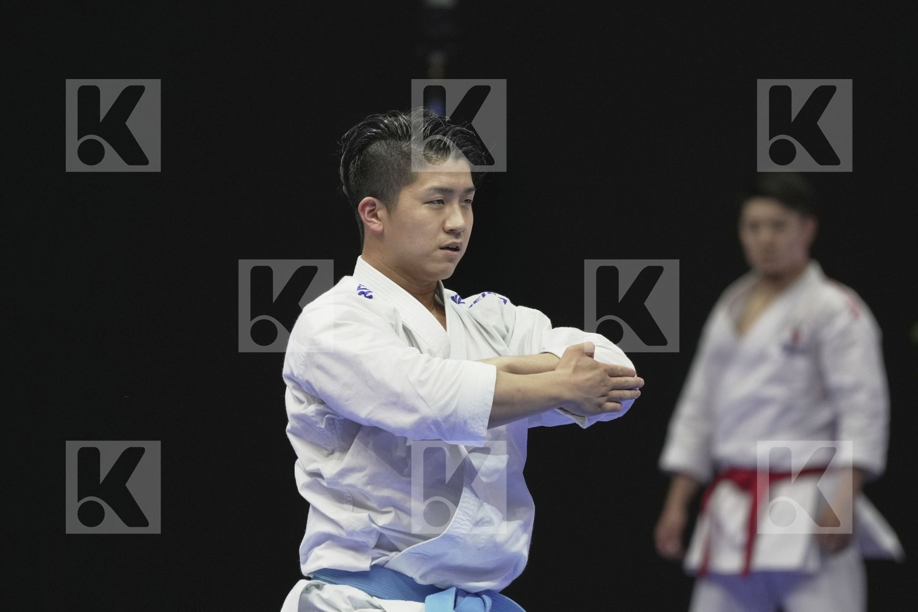 Kata bronze bout featuring Nishiyama Kakeru