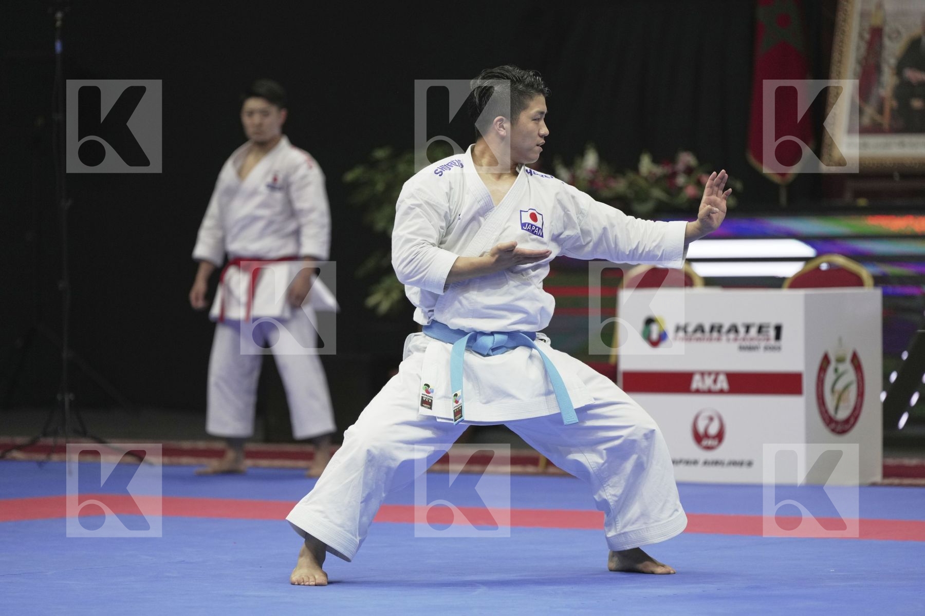 Kata bronze bout featuring Nishiyama Kakeru