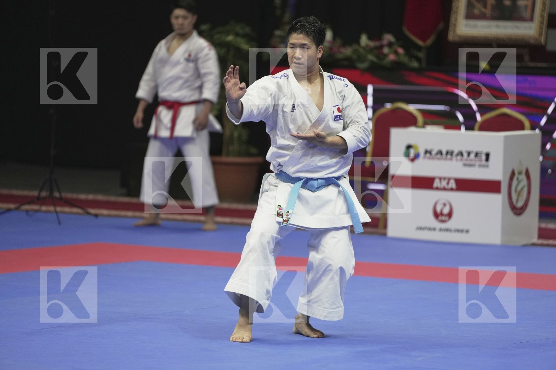 Kata bronze bout featuring Nishiyama Kakeru