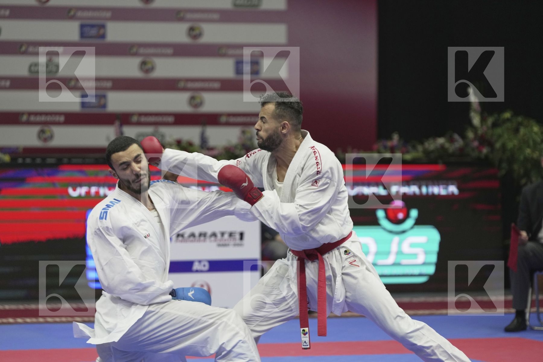Kumite bronze bout featuring El Sharaby Ahmed & MASARWEH HASAN