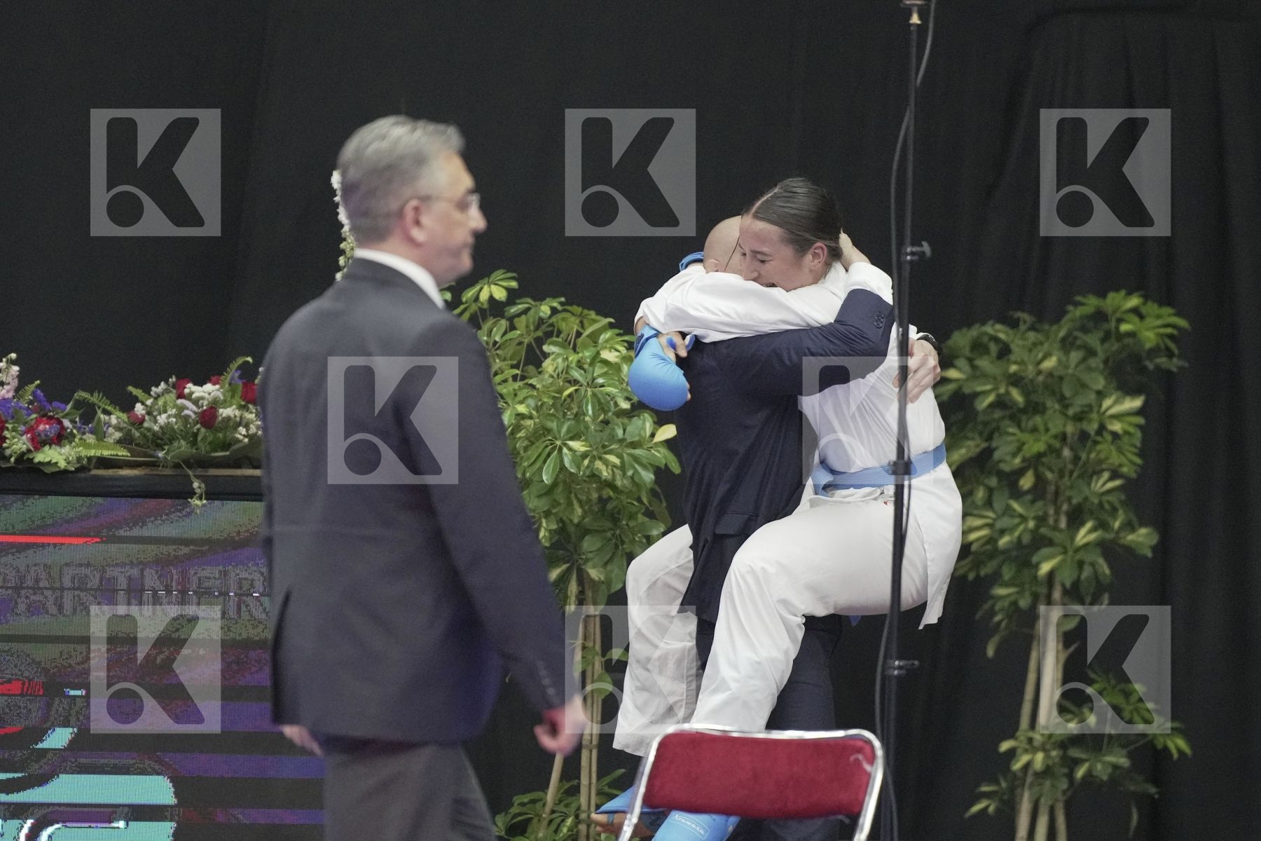 Kumite bronze bout featuring ORANA FORTESA & SACHOVA MARTINA