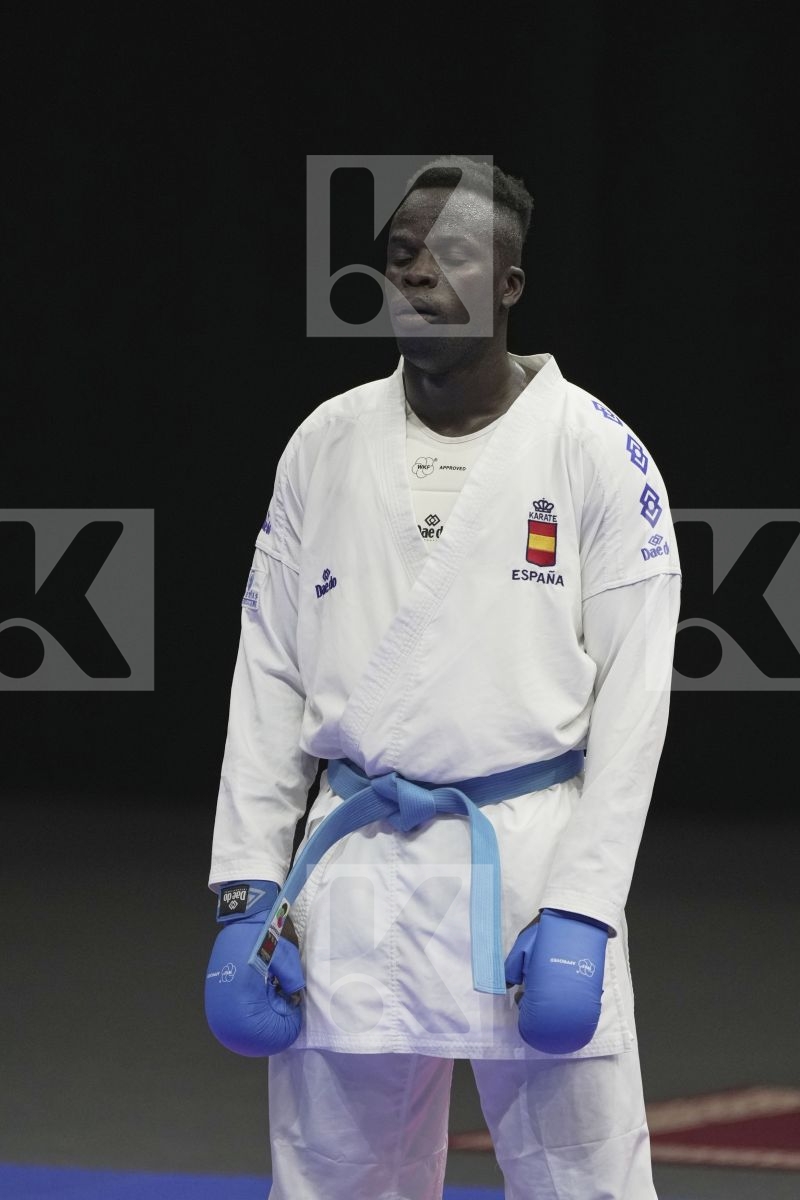 Kumite bronze bout featuring SECK SAKHO BABACAR & COSTA LUCA