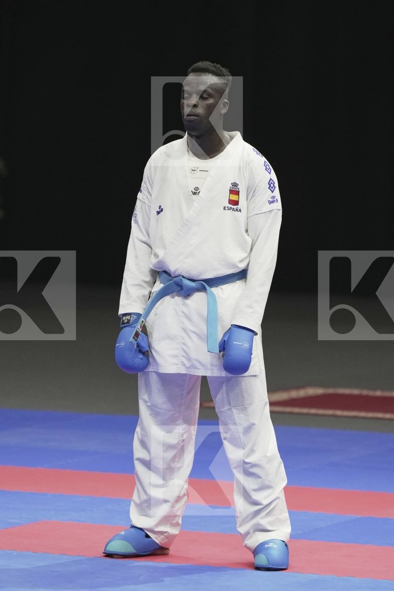 Kumite bronze bout featuring SECK SAKHO BABACAR & COSTA LUCA