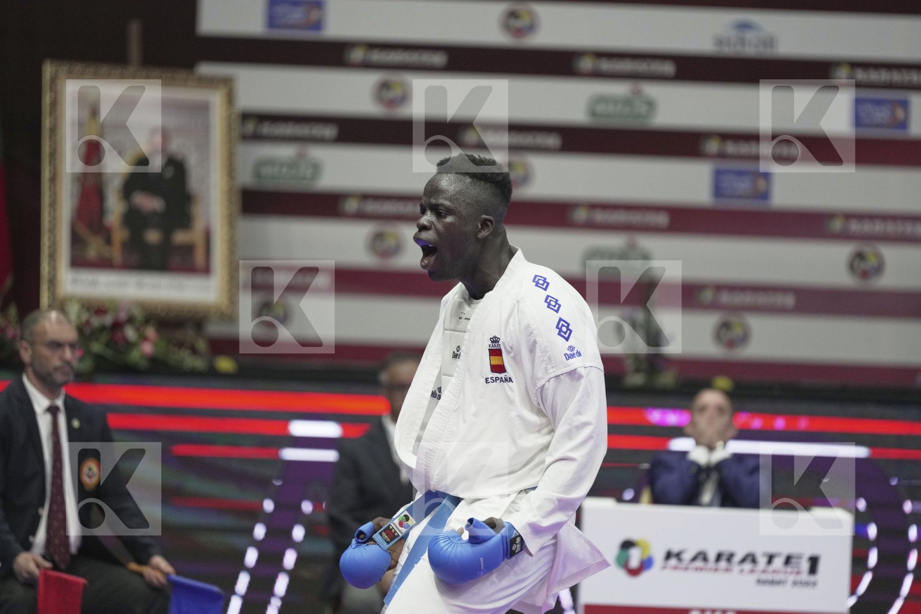Kumite bronze bout featuring SECK SAKHO BABACAR & COSTA LUCA