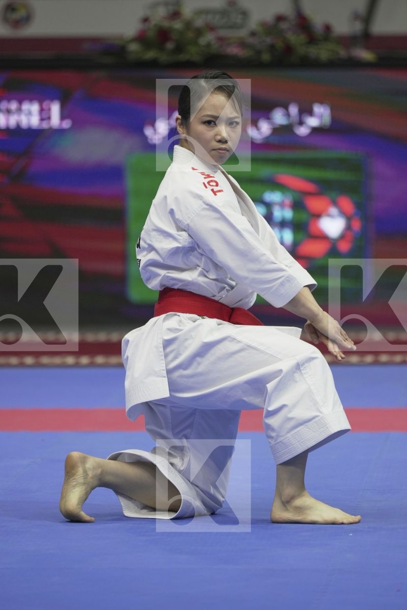 Kata final bout featuring LAU MO SHEUNG GRACE
