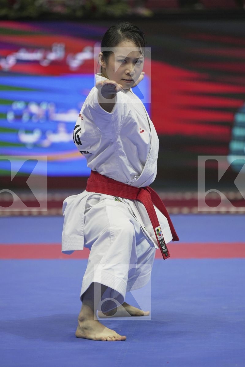 Kata final bout featuring LAU MO SHEUNG GRACE