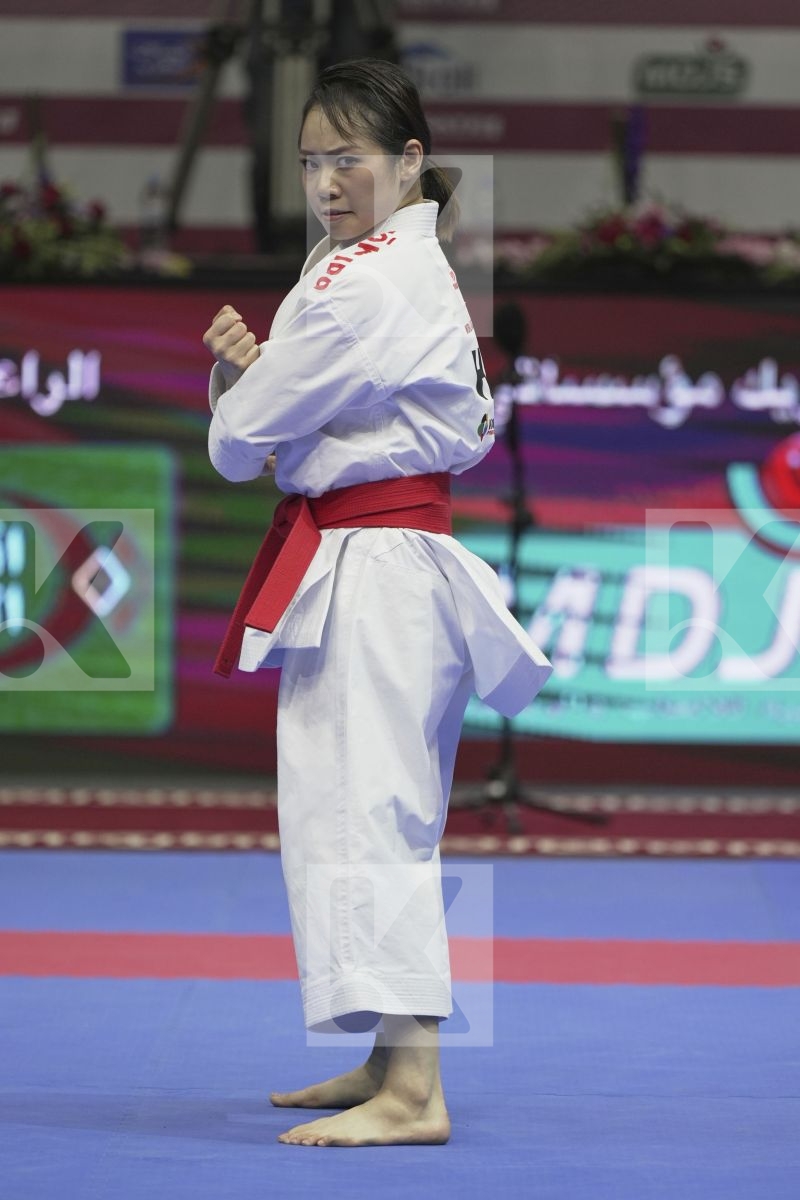 Kata final bout featuring LAU MO SHEUNG GRACE