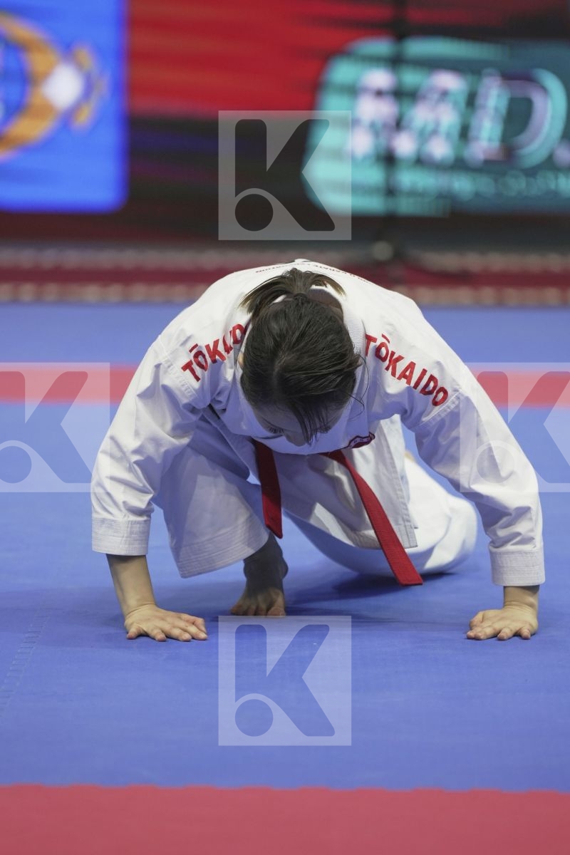 Kata final bout featuring LAU MO SHEUNG GRACE