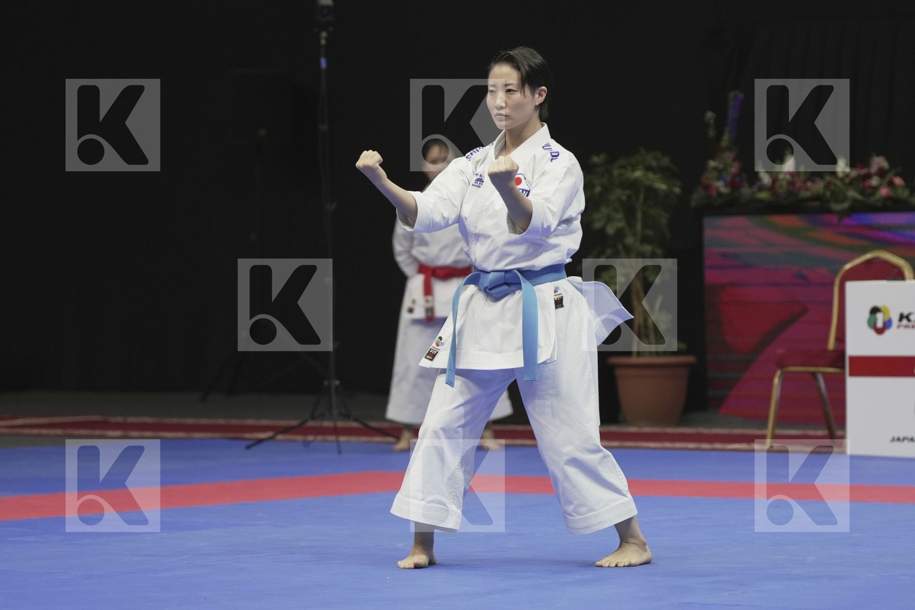 Kata final bout featuring Ono Hikaru