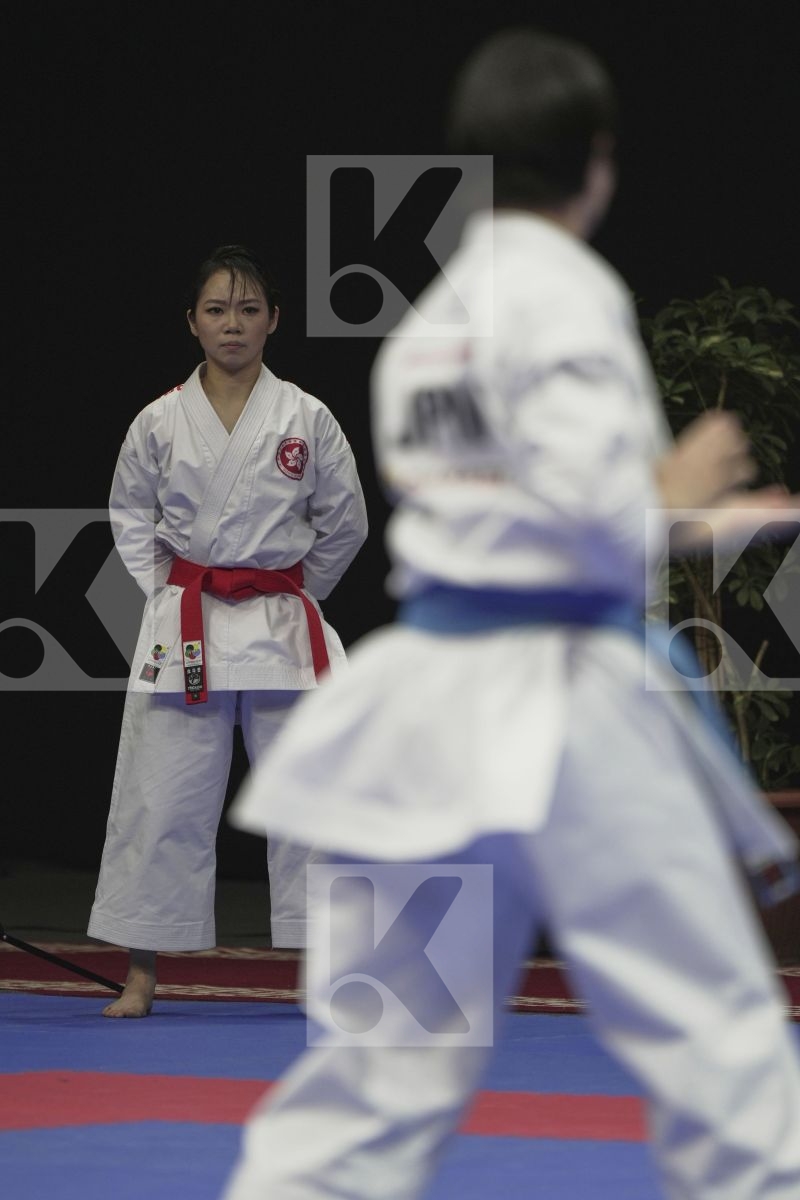 Kata final bout featuring Ono Hikaru