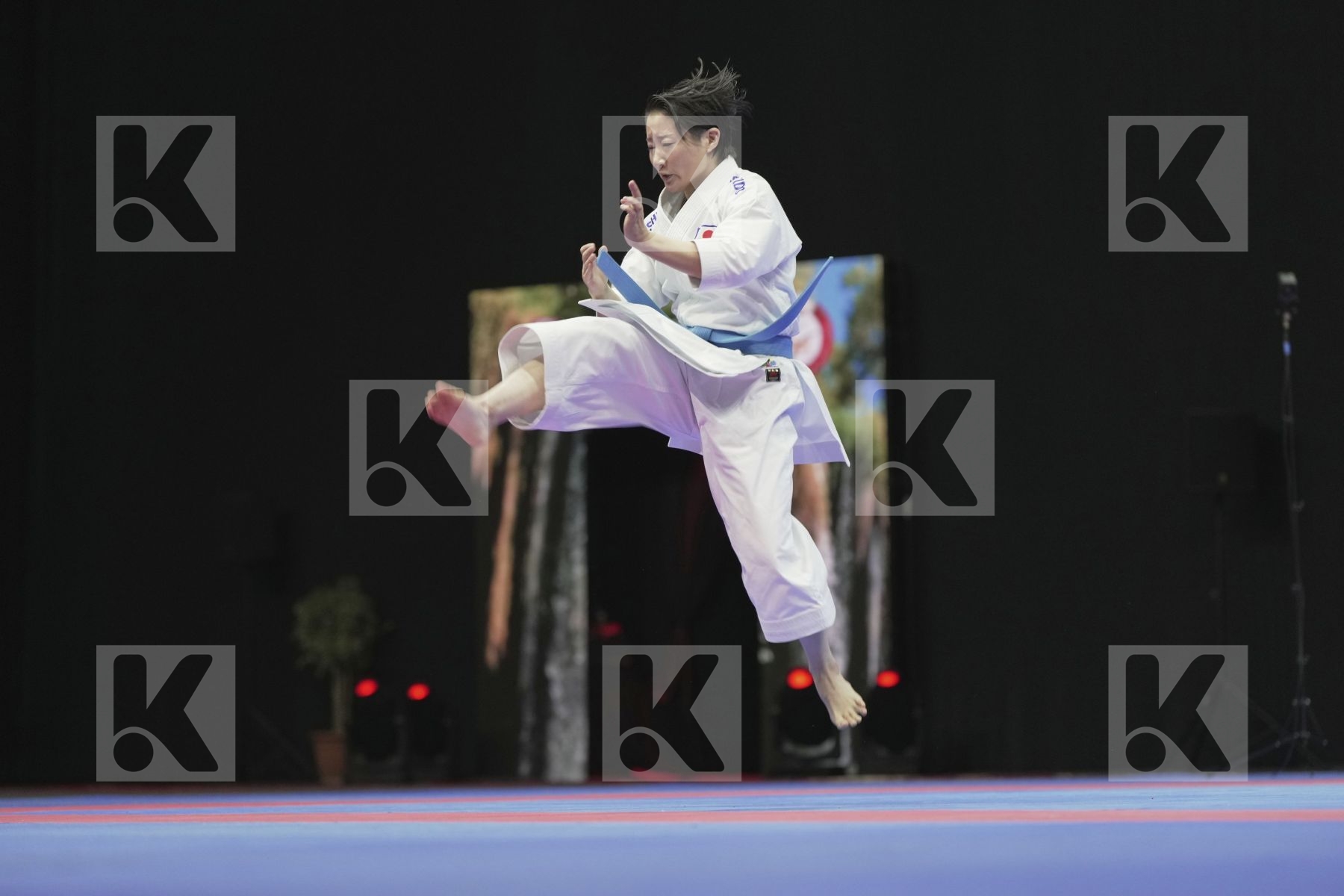 Kata final bout featuring Ono Hikaru