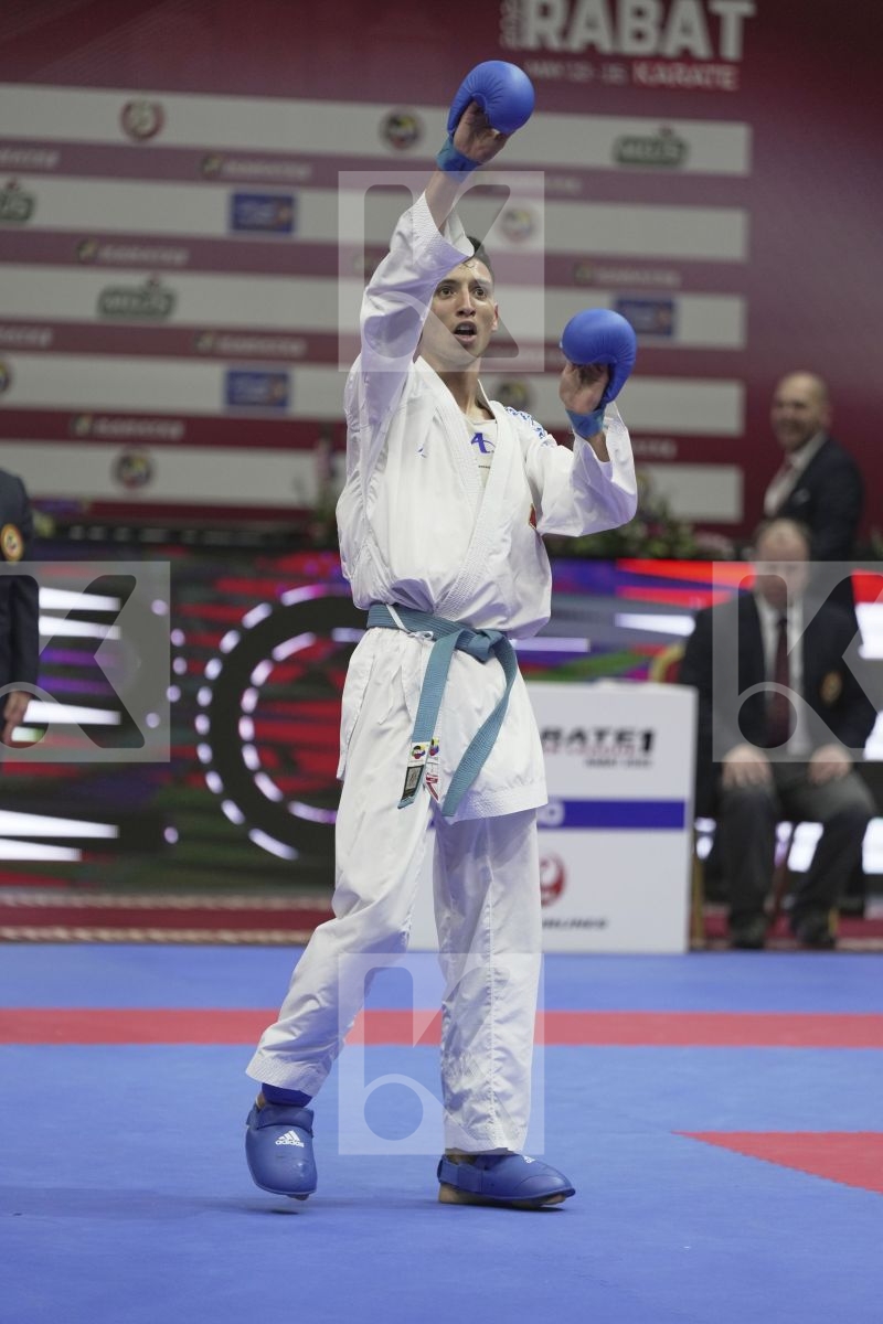 Kumite final bout featuring MOHAMED MOHAMED SALAH & JINA ABDEL ALI