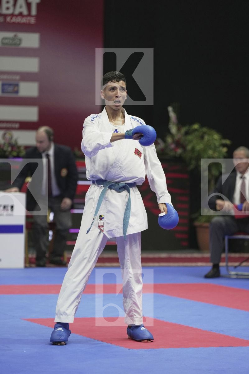 Kumite final bout featuring MOHAMED MOHAMED SALAH & JINA ABDEL ALI