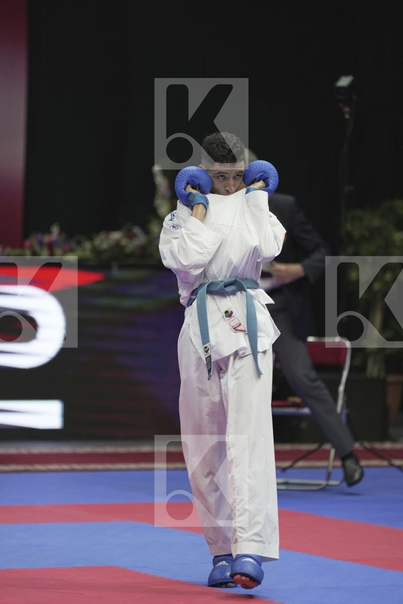 Kumite final bout featuring MOHAMED MOHAMED SALAH & JINA ABDEL ALI