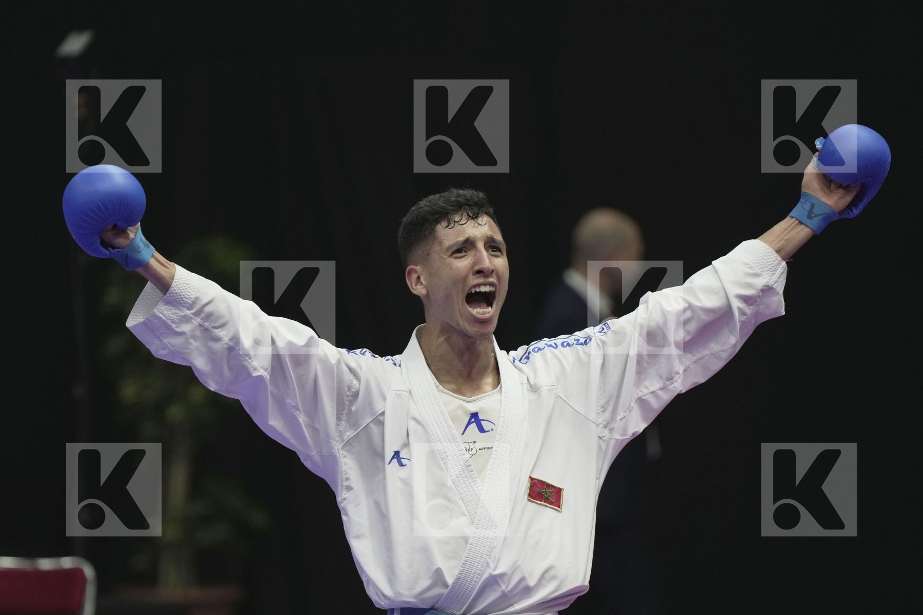 Kumite final bout featuring MOHAMED MOHAMED SALAH & JINA ABDEL ALI