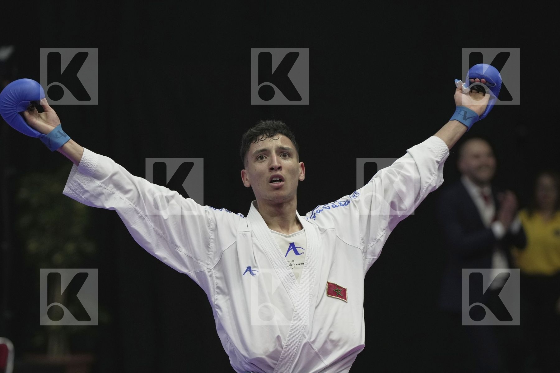 Kumite final bout featuring MOHAMED MOHAMED SALAH & JINA ABDEL ALI