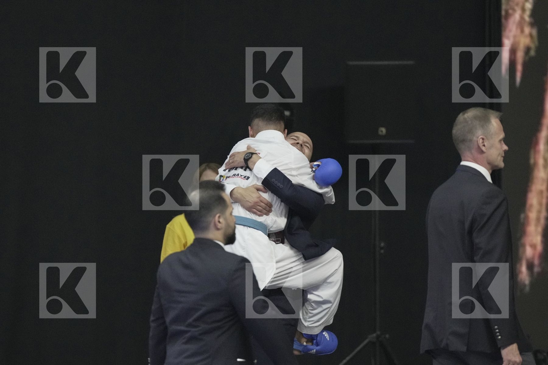 Kumite final bout featuring MOHAMED MOHAMED SALAH & JINA ABDEL ALI