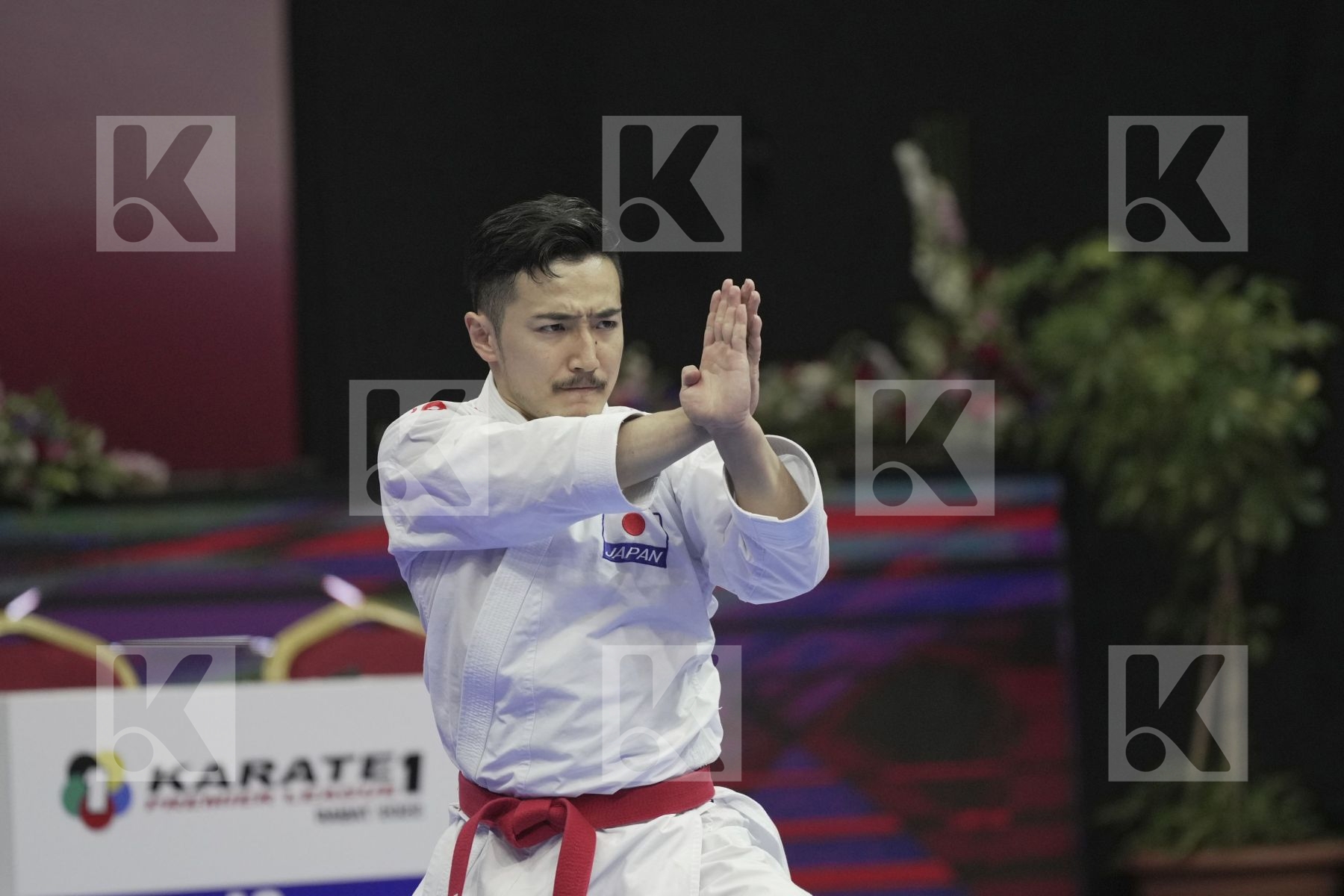 Kata final bout featuring Moto Kazumasa
