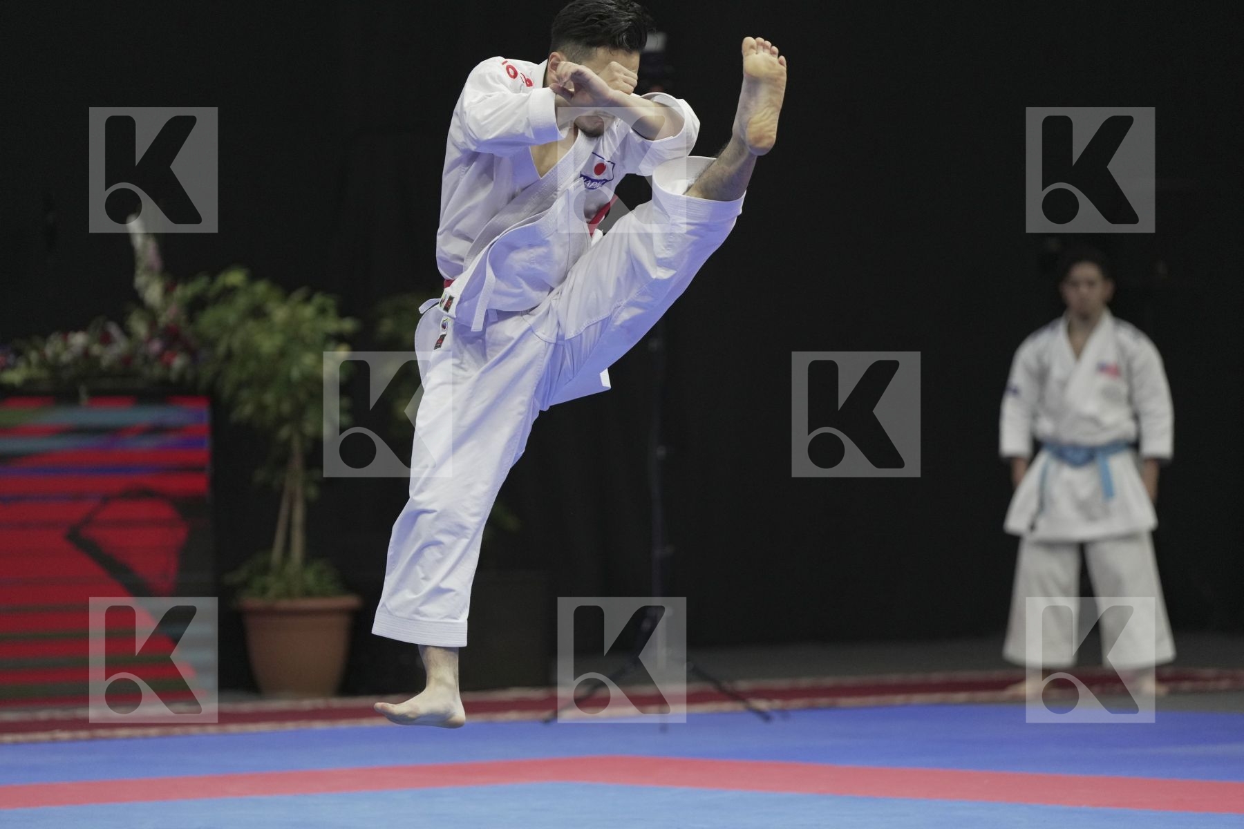 Kata final bout featuring Moto Kazumasa