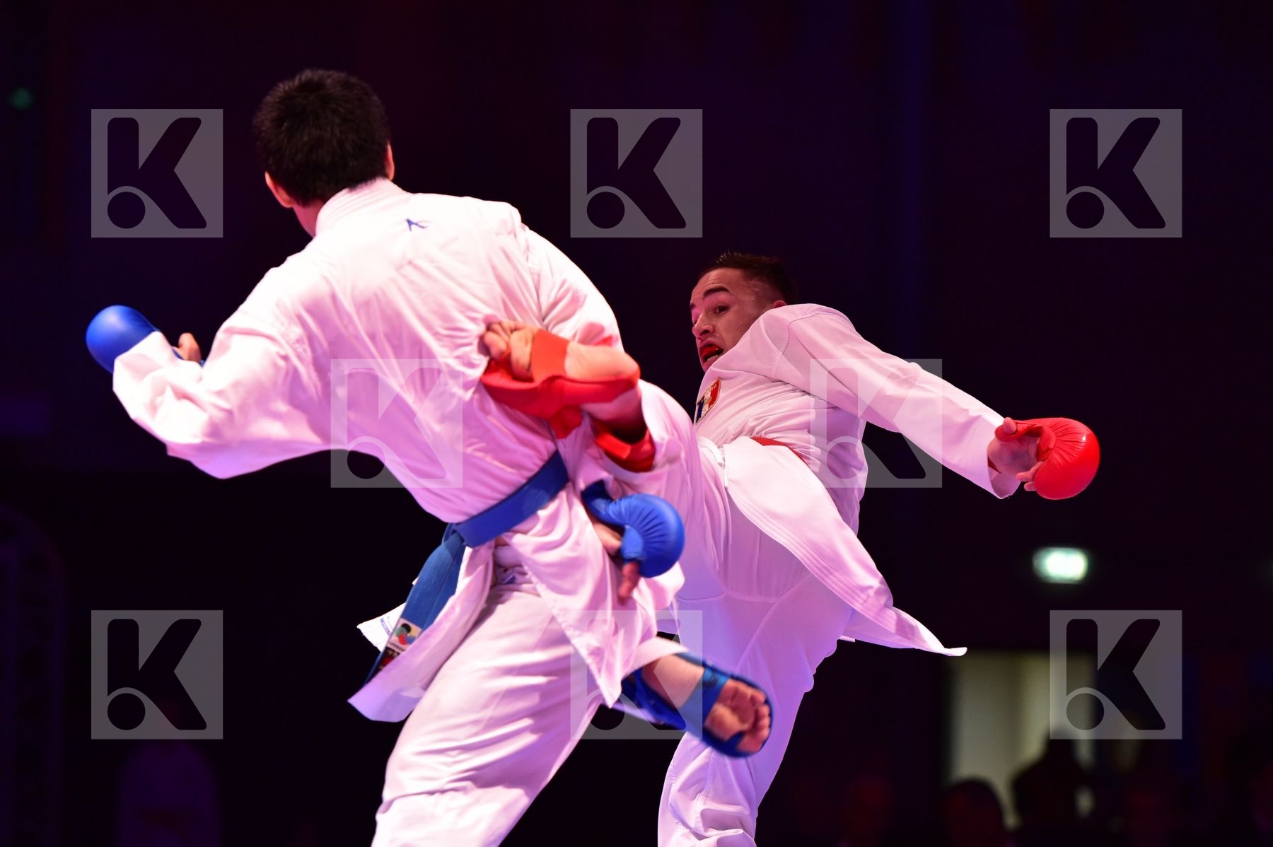 -67 kg Da Costa Steven final France Kazakhstan kumite Muratov As