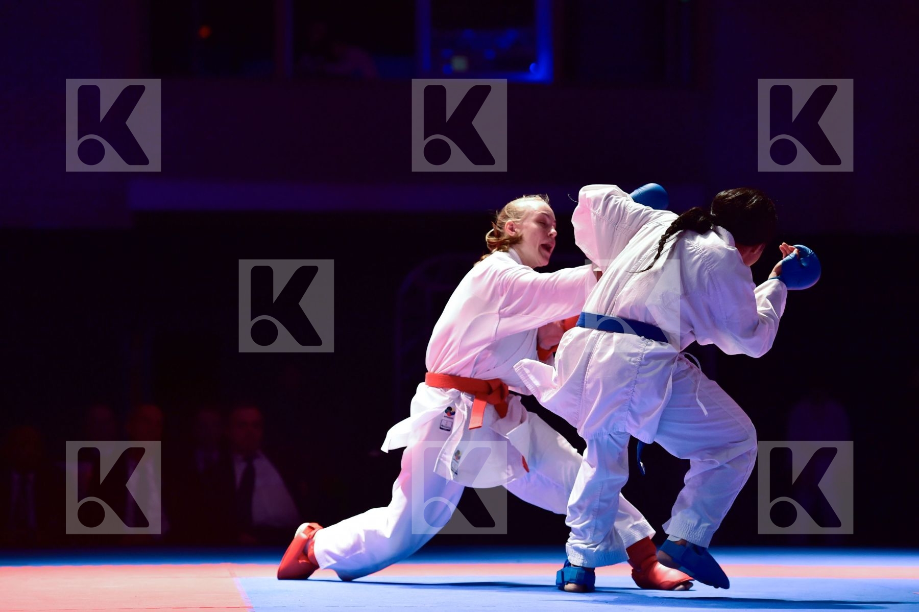 -61 kg final France Gataullina Nailya Ignace Lucie kumite Russia