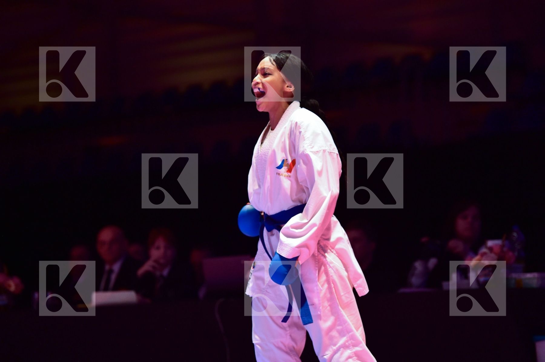 -61 kg final France Gataullina Nailya Ignace Lucie kumite Russia