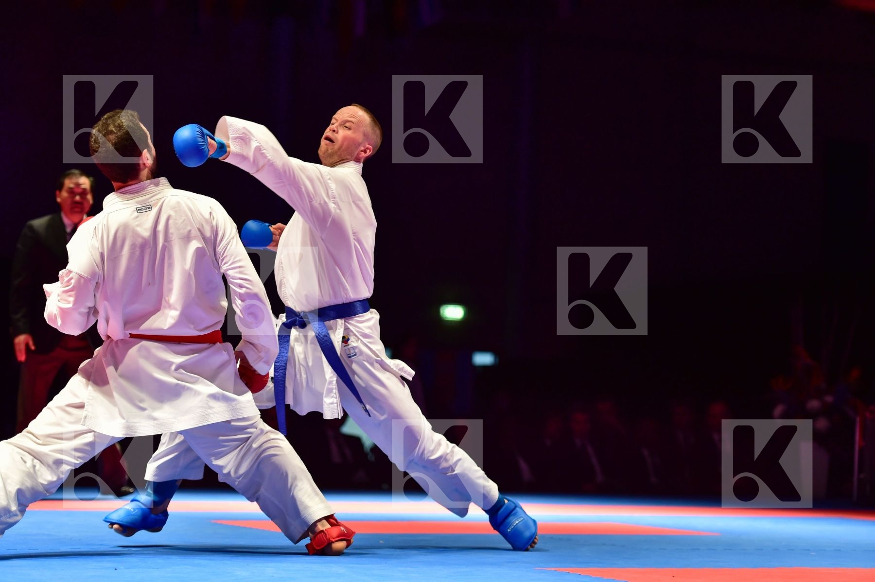 -84 kg kumite Netherlands Petersen Timothy Turkey Usda Aykut