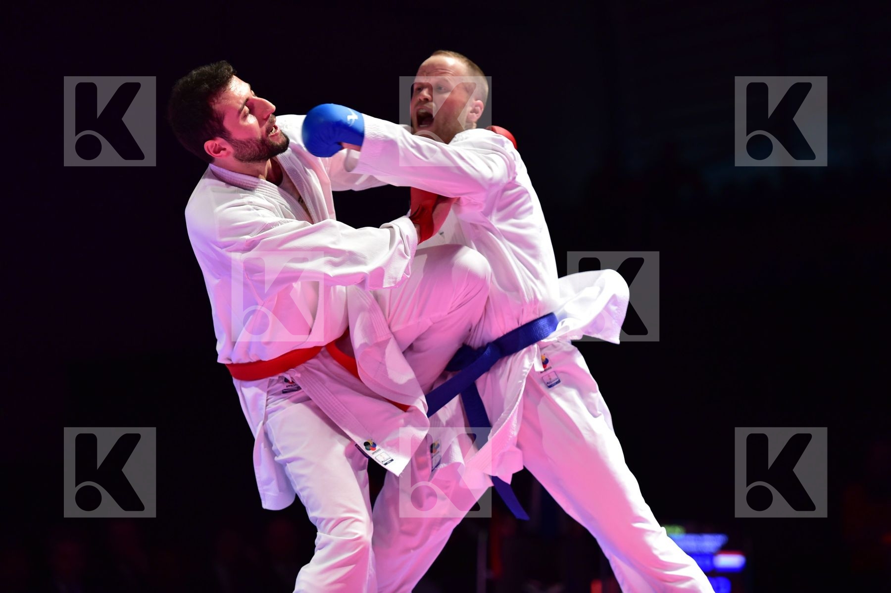 -84 kg kumite Netherlands Petersen Timothy Turkey Usda Aykut