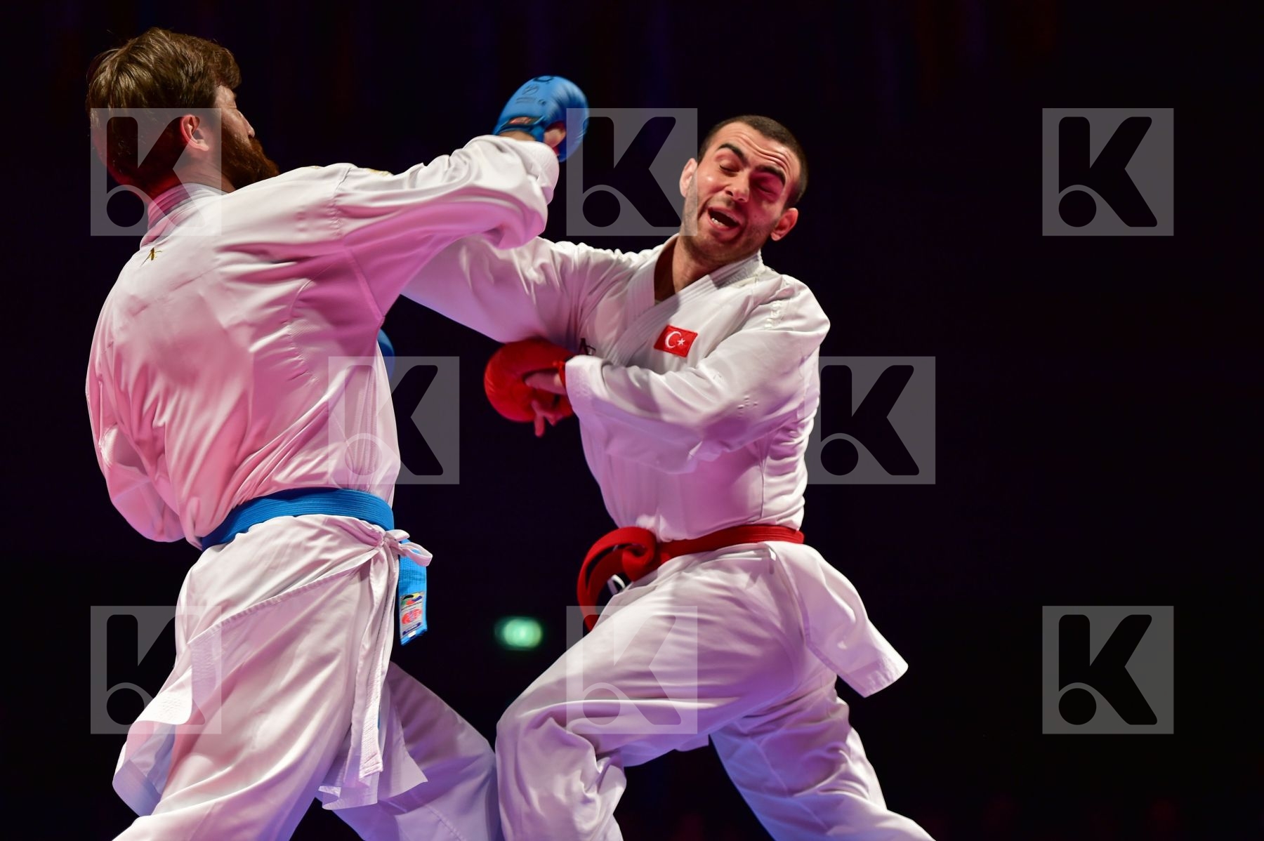 84+ kg Erkan Enes Kaptan Ridvan kumite Turkey
