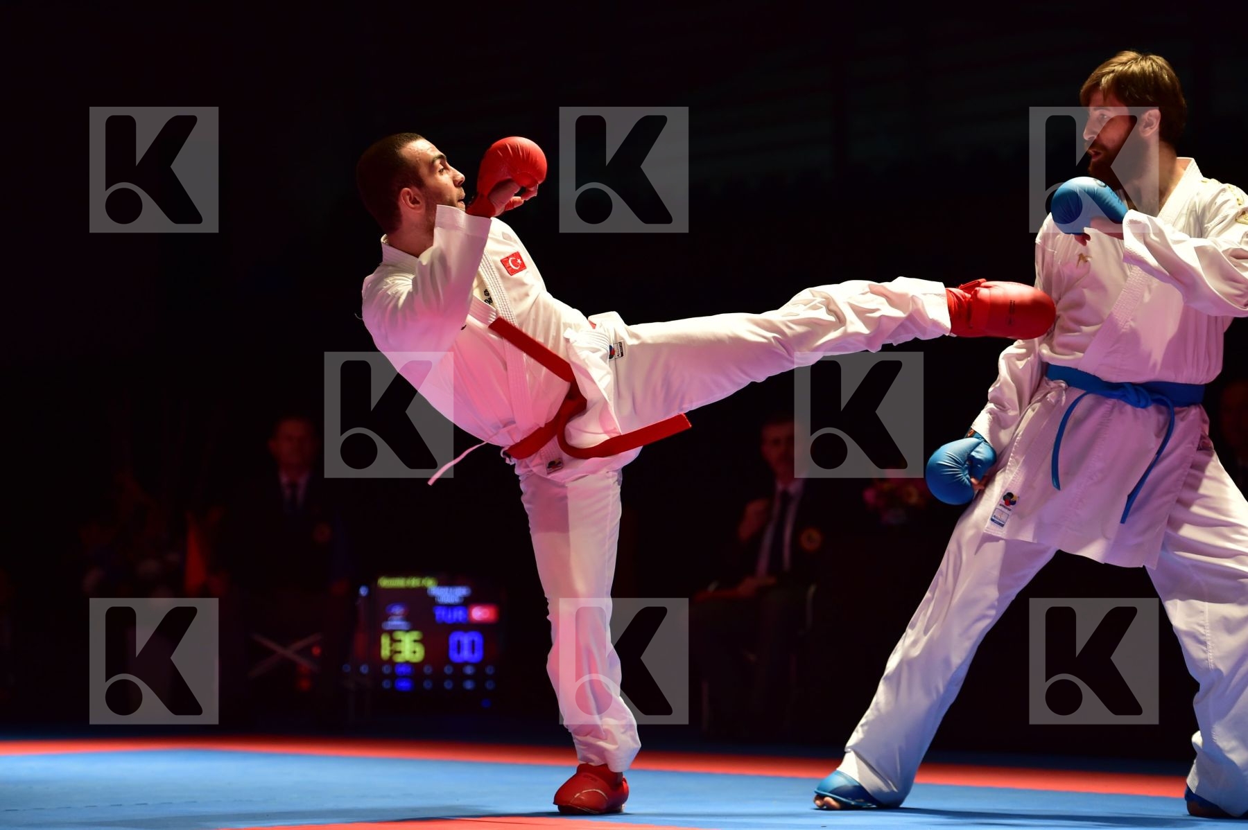 84+ kg Erkan Enes Kaptan Ridvan kumite Turkey