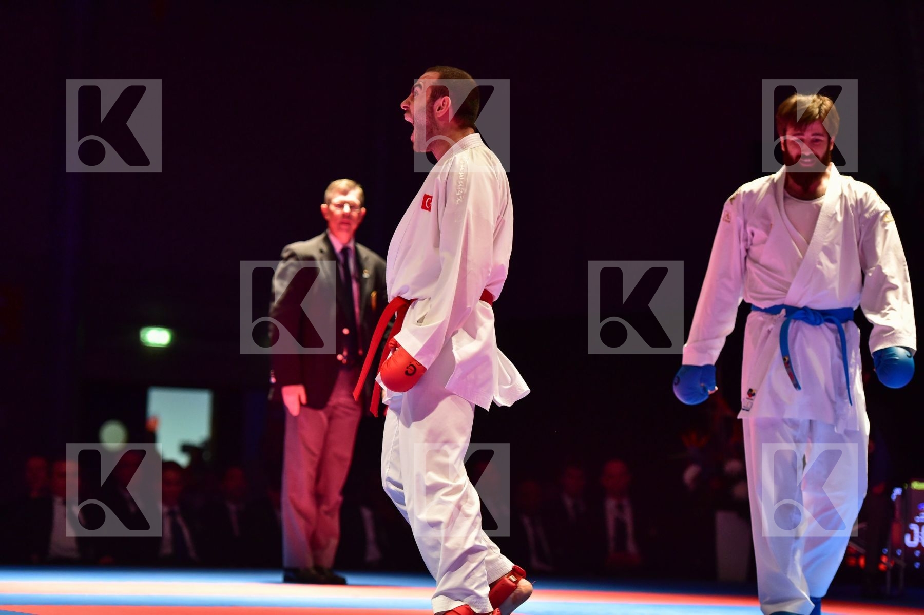 84+ kg Erkan Enes Kaptan Ridvan kumite Turkey