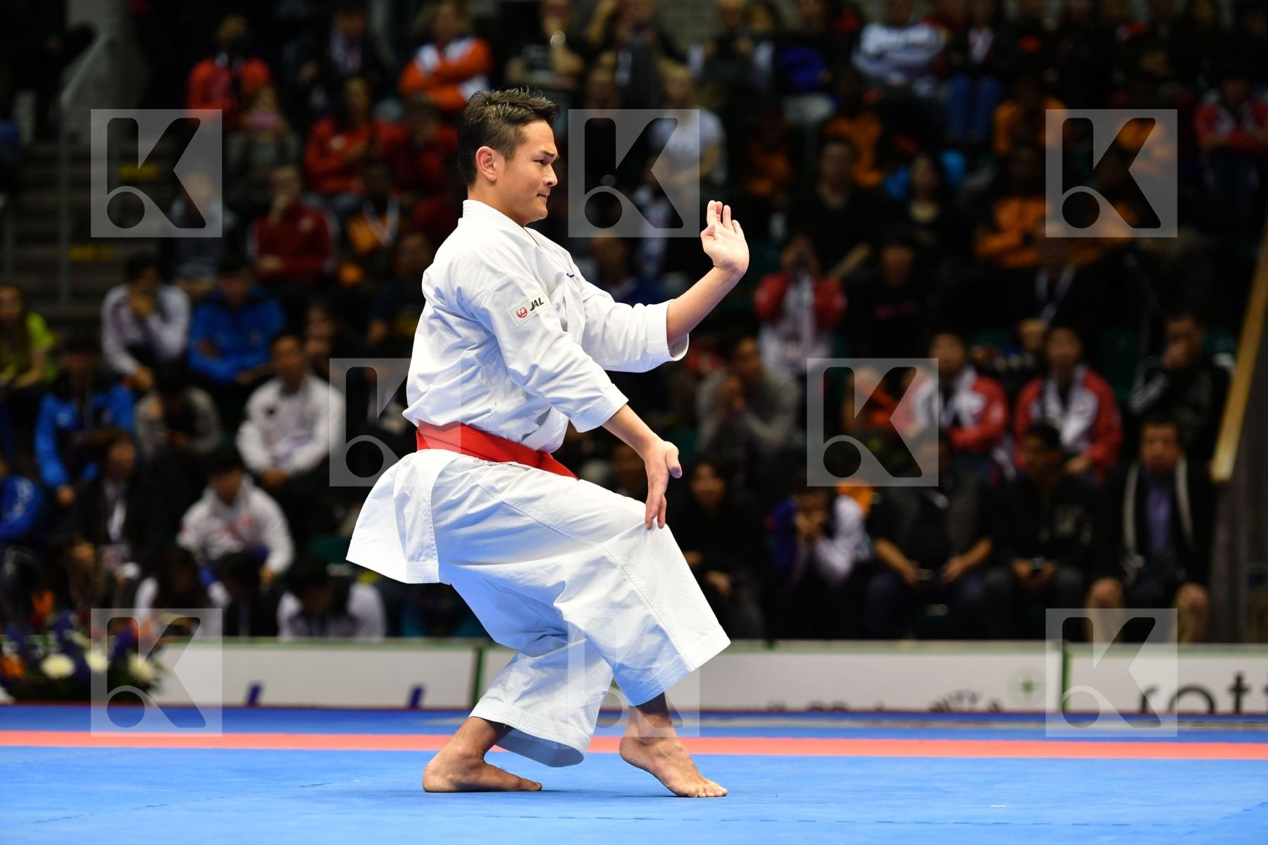 Japan Male kata Shimbaba Issei Suparinpai