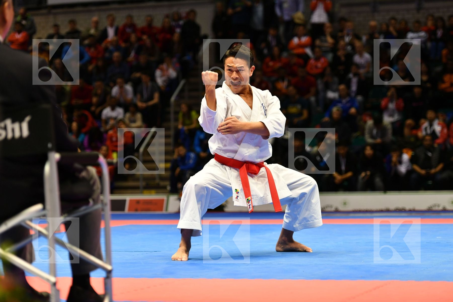 Japan Male kata Shimbaba Issei Suparinpai